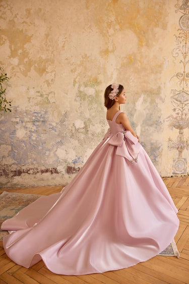 Amélie Rosé Gown AB3818 | Made to order - Flower Girl Dress - Aylu Bebe
