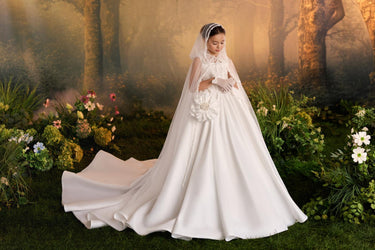 Amoura Gown - AB3938 - Flower Girl Dress- Aylu Bebe