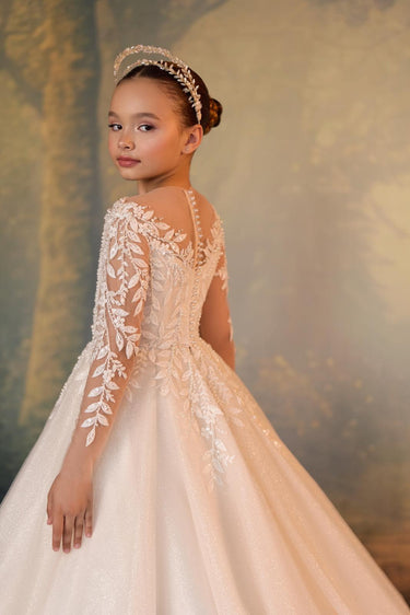 Aurevelle Gown - AB3910 - Flower Girl Dress- Aylu Bebe