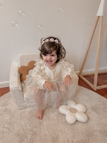 Ava Princess Romper - Flower Girl Dress - Aylu Bebe