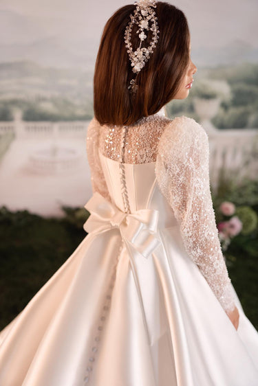 Aveline Royale - AB3900 - Flower Girl Dress- Aylu Bebe