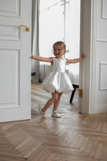 Bella Bow Flower Girl Dress - Flower Girl Dress - Aylu Bebe