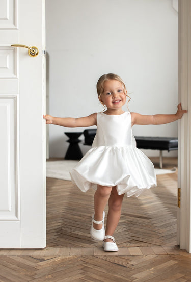 Bella Bow Flower Girl Dress - Flower Girl Dress - Aylu Bebe