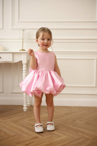 Bella Bow Mikado Flower Girl Dress - Flower Girl Dress - Aylu Bebe