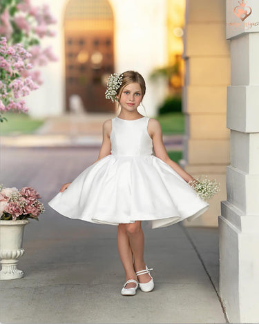 Charlotte Dress - Made to Order - Flower Girl Dress - Aylu Bebe
