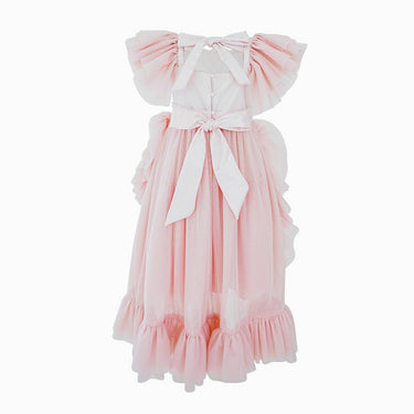 Coral Princess Dress - Spinkie - Flower Girl Dress - Aylu Bebe