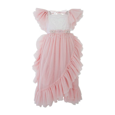 Coral Princess Dress - Spinkie - Flower Girl Dress - Aylu Bebe