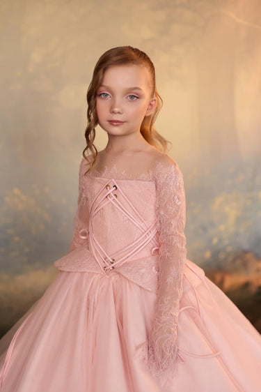 Coralie Gown - AB3931 - Flower Girl Dress- Aylu Bebe
