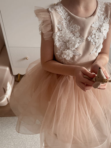 Dina Dress - Flower Girl Dress - Aylu Bebe