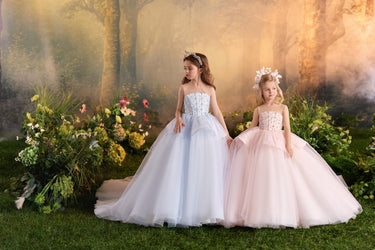 Elowelle Gown - AB3917 - Flower Girl Dress- Aylu Bebe