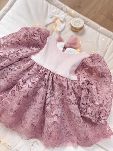 Emelie Dress (Handmade) - Flower Girl Dress - Aylu Bebe