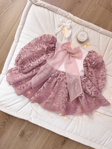 Emelie Dress (Handmade) - Flower Girl Dress - Aylu Bebe