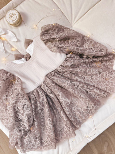 Emelie Dress (Handmade) - Flower Girl Dress - Aylu Bebe