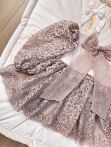 Emelie Dress (Handmade) - Flower Girl Dress - Aylu Bebe