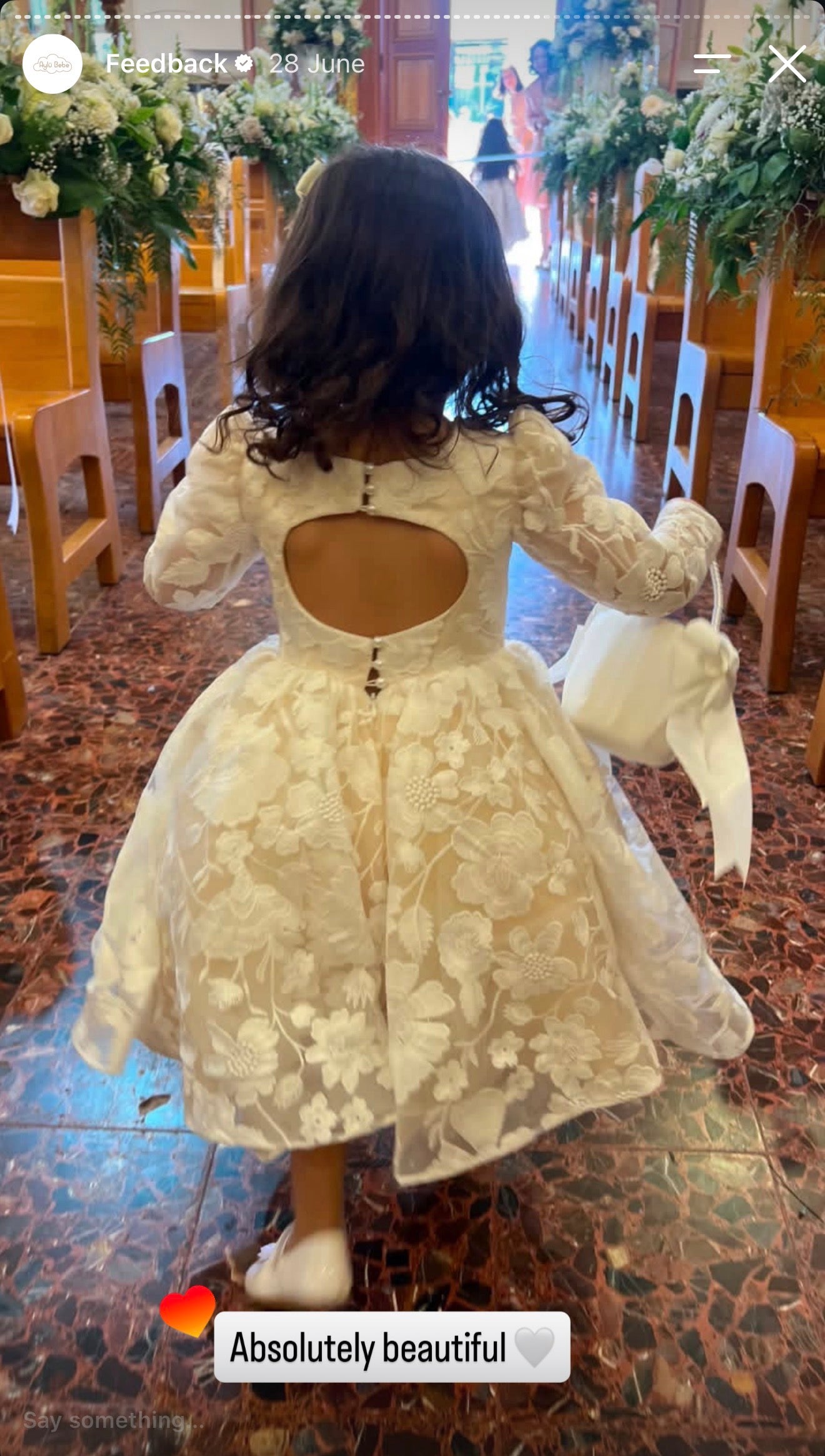 Aylu Bebe customer photo and feedback