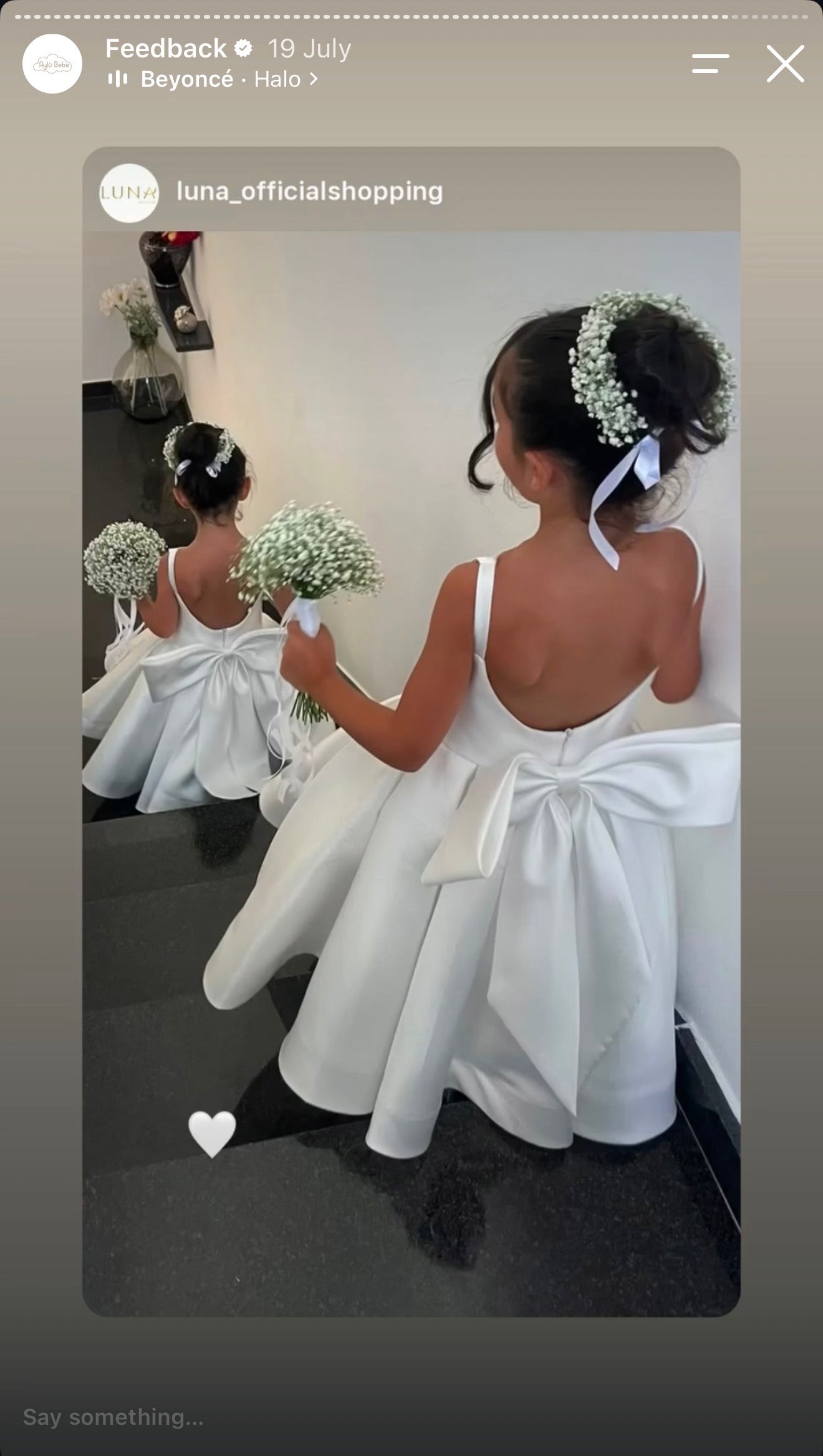 Aylu Bebe customer photo and feedback