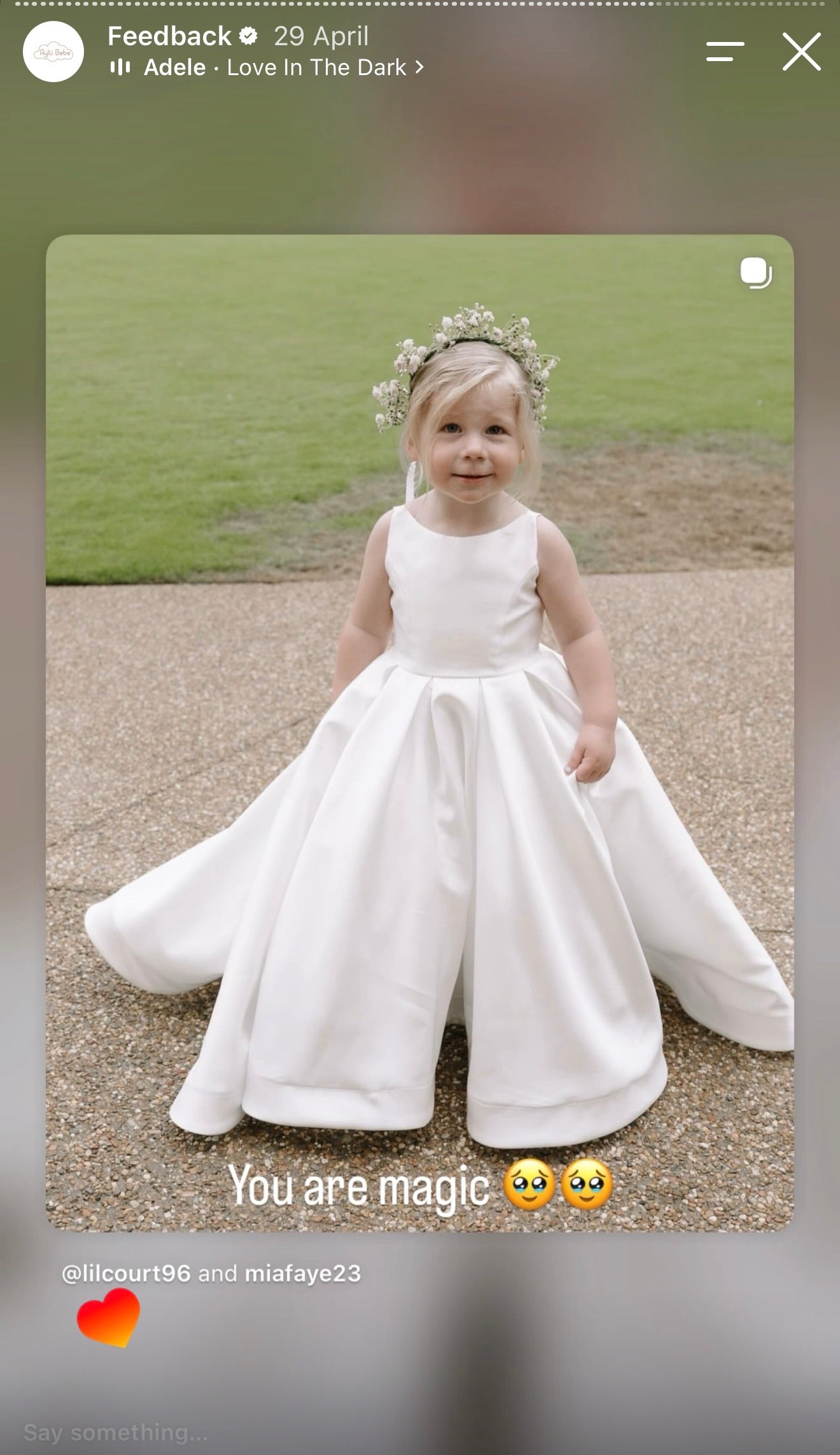 Aylu Bebe customer photo and feedback