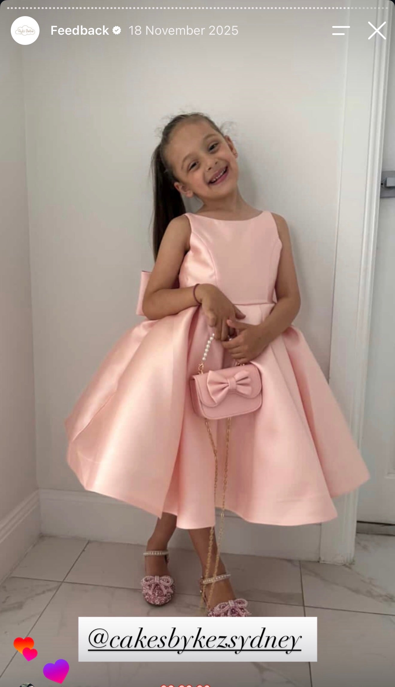 Aylu Bebe customer photo and feedback