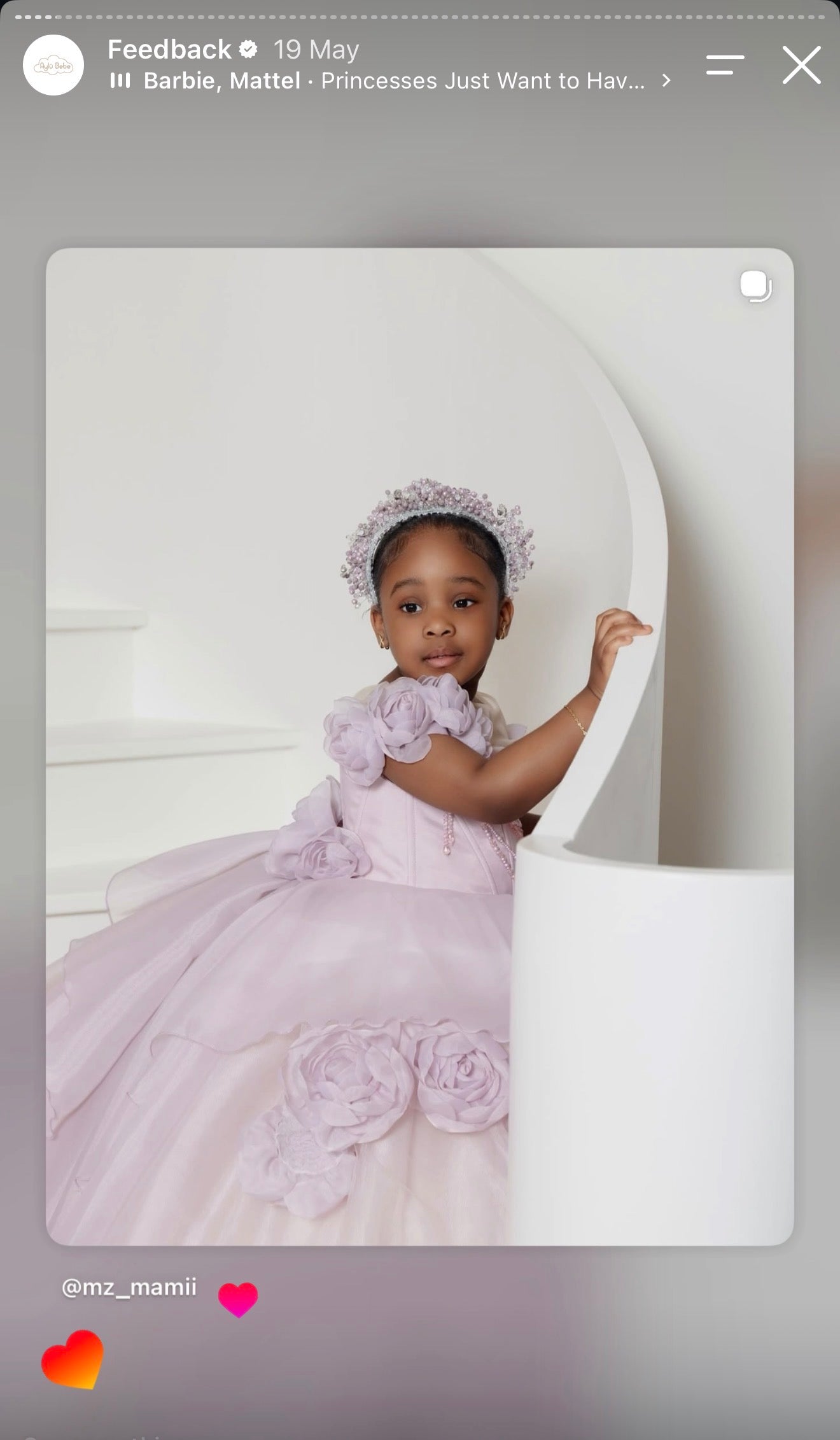 Aylu Bebe customer photo and feedback