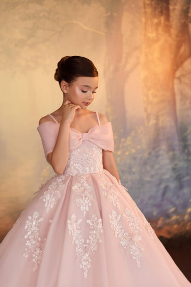 Fiorenza Gown - AB3918 - Flower Girl Dress- Aylu Bebe