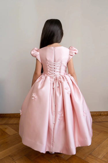 Fleur de Perle Gown| Made to order - Flower Girl Dress - Aylu Bebe