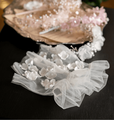 Handmade Gloves - Flower Girl Dress - Aylu Bebe