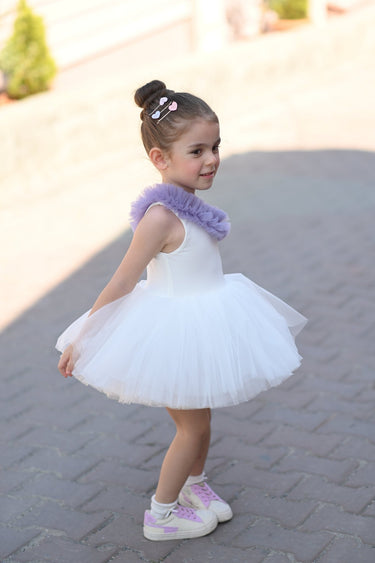 Ilana Tutu - Purple - Flower Girl Dress - Aylu Bebe