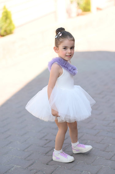 Ilana Tutu - Purple - Flower Girl Dress - Aylu Bebe