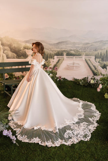 Isabeau Gown - AB3911 - Flower Girl Dress- Aylu Bebe