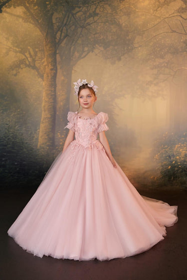 Leonelle Gown - AB3927 - Flower Girl Dress- Aylu Bebe