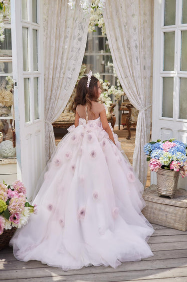 Luna Rosé AB3615 | Made to order - Flower Girl Dress - Aylu Bebe