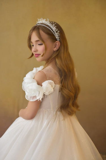 Maison de Fleur Handmade Gown | Made to order - Flower Girl Dress - Aylu Bebe