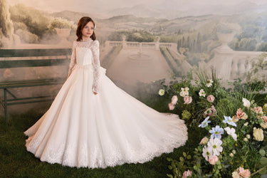 Marcelline Lace Gown - AB3915 - Flower Girl Dress- Aylu Bebe