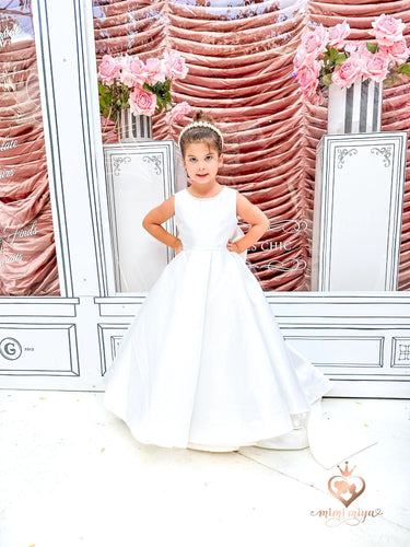Marie by Mimi Miya couture - Flower Girl Dress - Aylu Bebe
