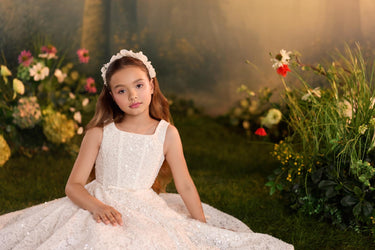 Mirabelle Dress- AB3930 - Flower Girl Dress- Aylu Bebe
