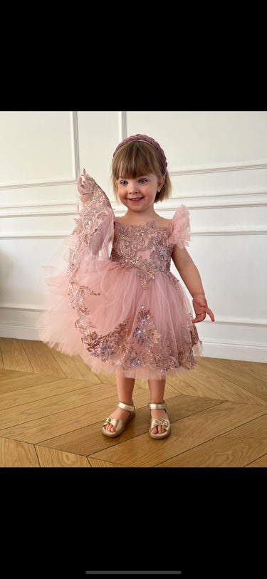 Olirenza Dress - Flower Girl Dress - Aylu Bebe