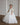 Pearl Beaded Flower Girl Dress with Tassel Sleeves - Made to Order - Flower Girl Dress - Aylu Bebe