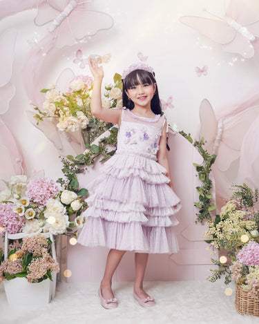 Peony Tutu Dress - Spinkie - Flower Girl Dress - Aylu Bebe