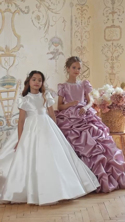 Isabella handmade gown video