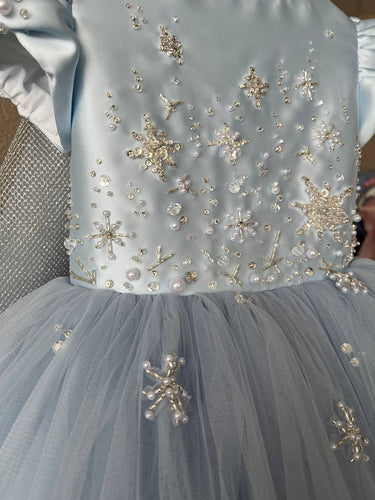 Princesse Élysée Glacée Flower Girl Dress (Gown) – Made to Order - Flower Girl Dress - Aylu Bebe