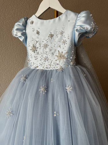Princesse Élysée Glacée Flower Girl Dress (Gown) – Made to Order - Flower Girl Dress - Aylu Bebe