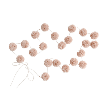 Spinkie Baby Dreamy Canopy + 1 Pom Garland + 1 Mini pom garland set - Champagne - Flower Girl Dress - Aylu Bebe