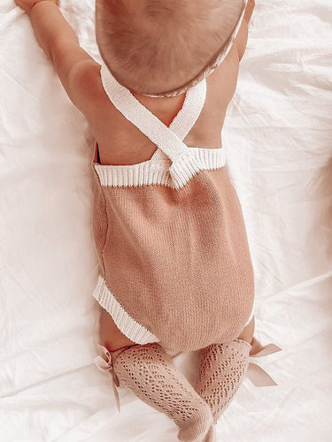 Stella Knit Set - Flower Girl Dress - Aylu Bebe