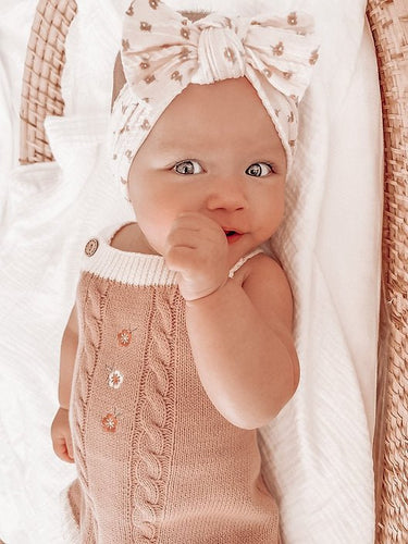 Stella Knit Set - Flower Girl Dress - Aylu Bebe