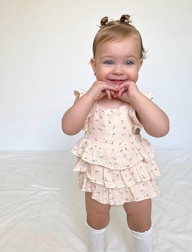 Summer Romper - Flower Girl Dress - Aylu Bebe