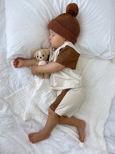 Summer Set - Beige - Flower Girl Dress - Aylu Bebe