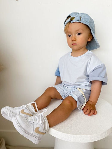 Summer Set - Blue - Flower Girl Dress - Aylu Bebe