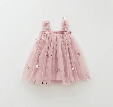 The Fairy Dress - Pink - Flower Girl Dress - Aylu Bebe