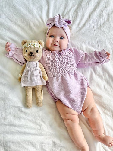 The Mira Set - Lilac - Flower Girl Dress - Aylu Bebe