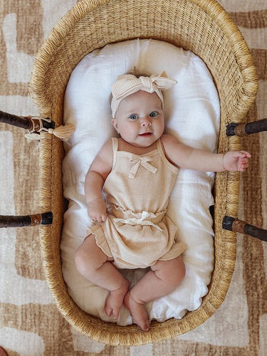 Waffle Set - Cream - Flower Girl Dress - Aylu Bebe